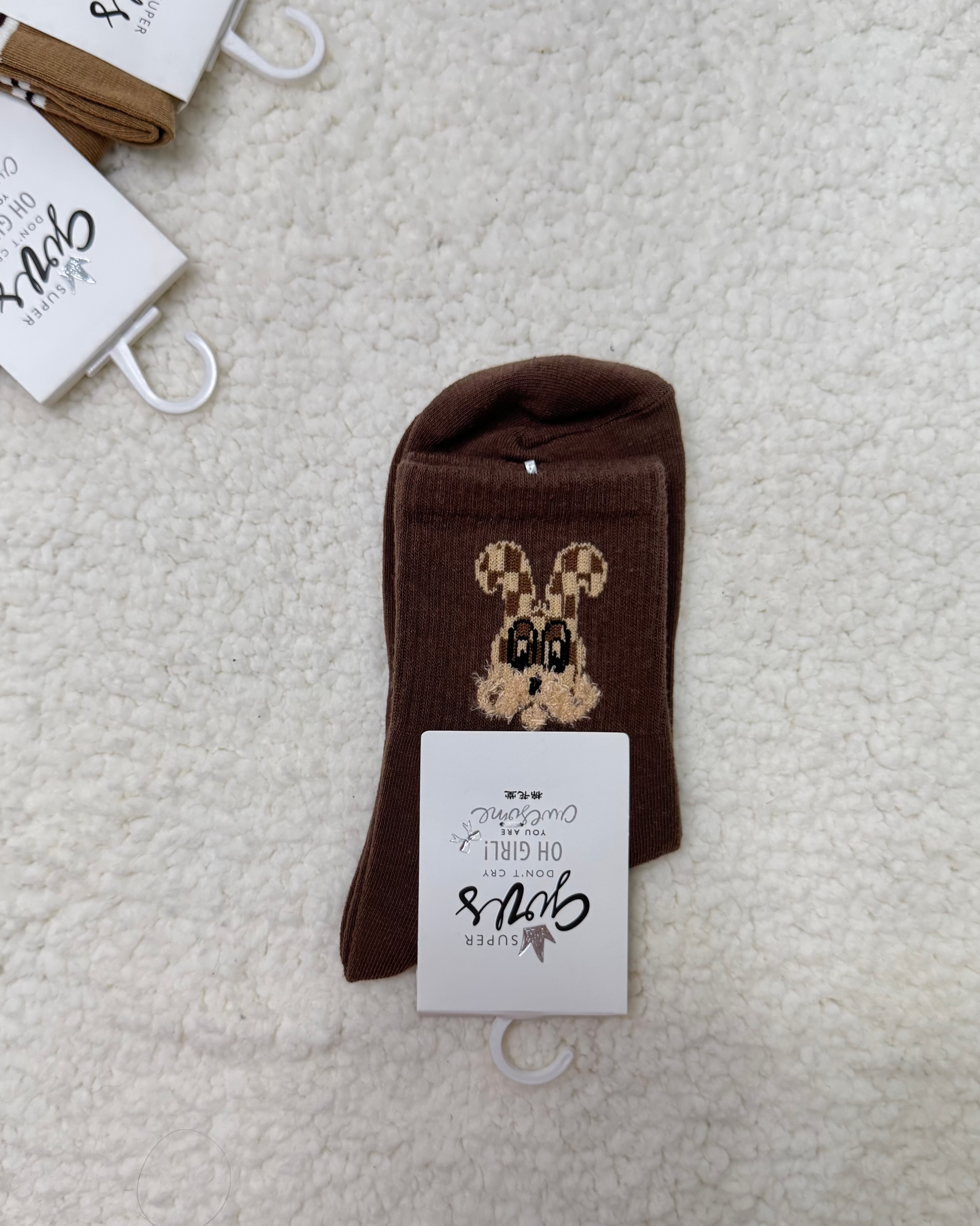 جوراب خرگوش پشمالو